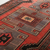 Persian Hamadan Rug | 4' 5" x 7' 6" - Rug the Rock - 