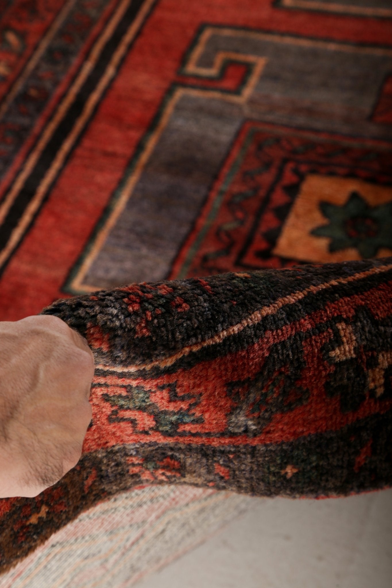 Persian Hamadan Rug | 4' 5" x 7' 6" - Rug the Rock - 