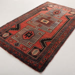 Persian Hamadan Rug | 4' 5" x 7' 6" - Rug the Rock - 