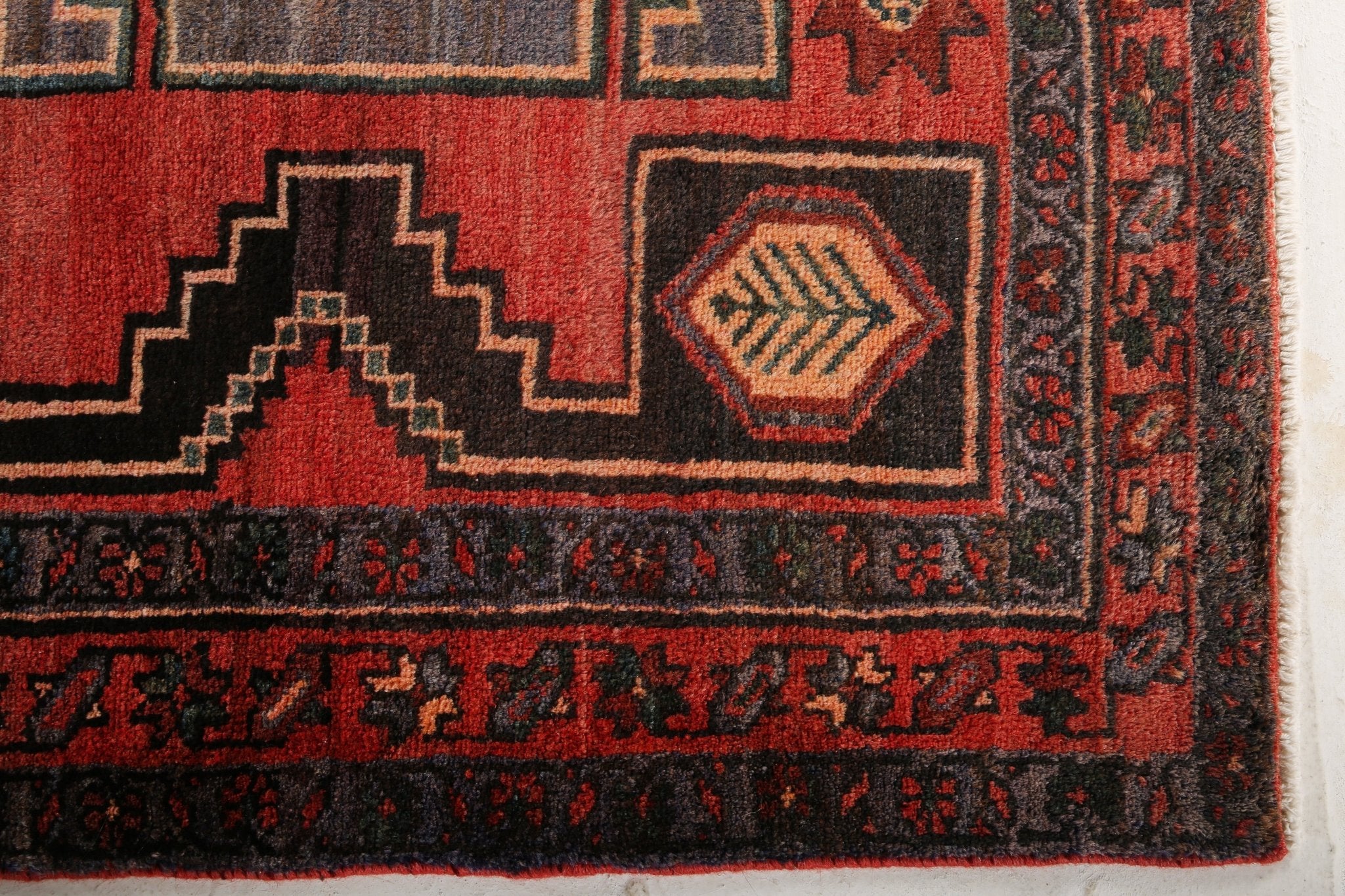 Persian Hamadan Rug | 4' 5" x 7' 6" - Rug the Rock - 