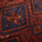 Persian Hamadan Rug | 4' 6" x 7' 3" - Rug the Rock - 