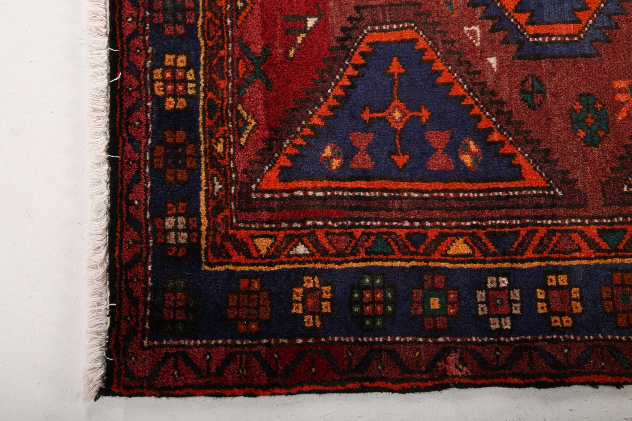 Persian Hamadan Rug | 4' 6" x 7' 3" - Rug the Rock - 