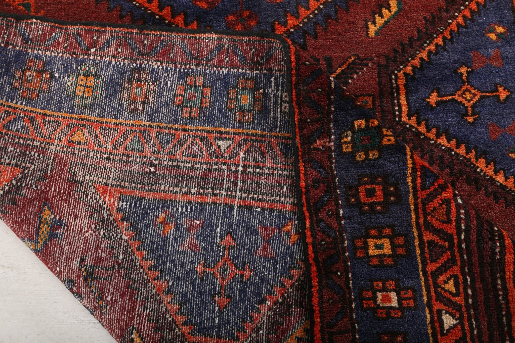 Persian Hamadan Rug | 4' 6" x 7' 3" - Rug the Rock - 