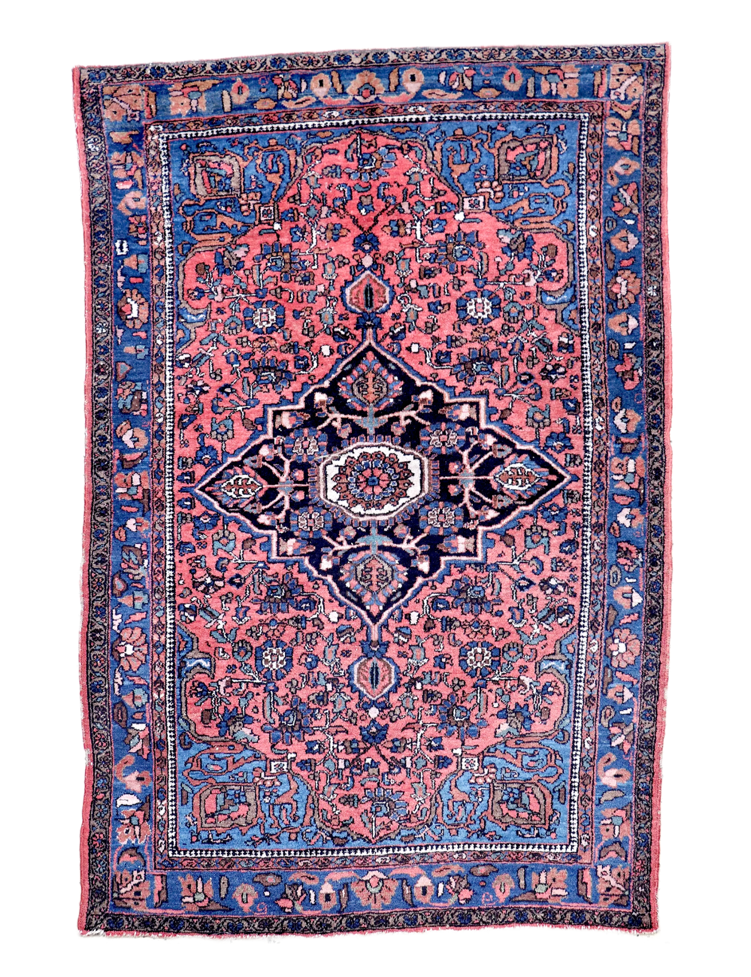 Persian Hamadan Rug | 4' 7" x 6' 9" - Rug the Rock - available
