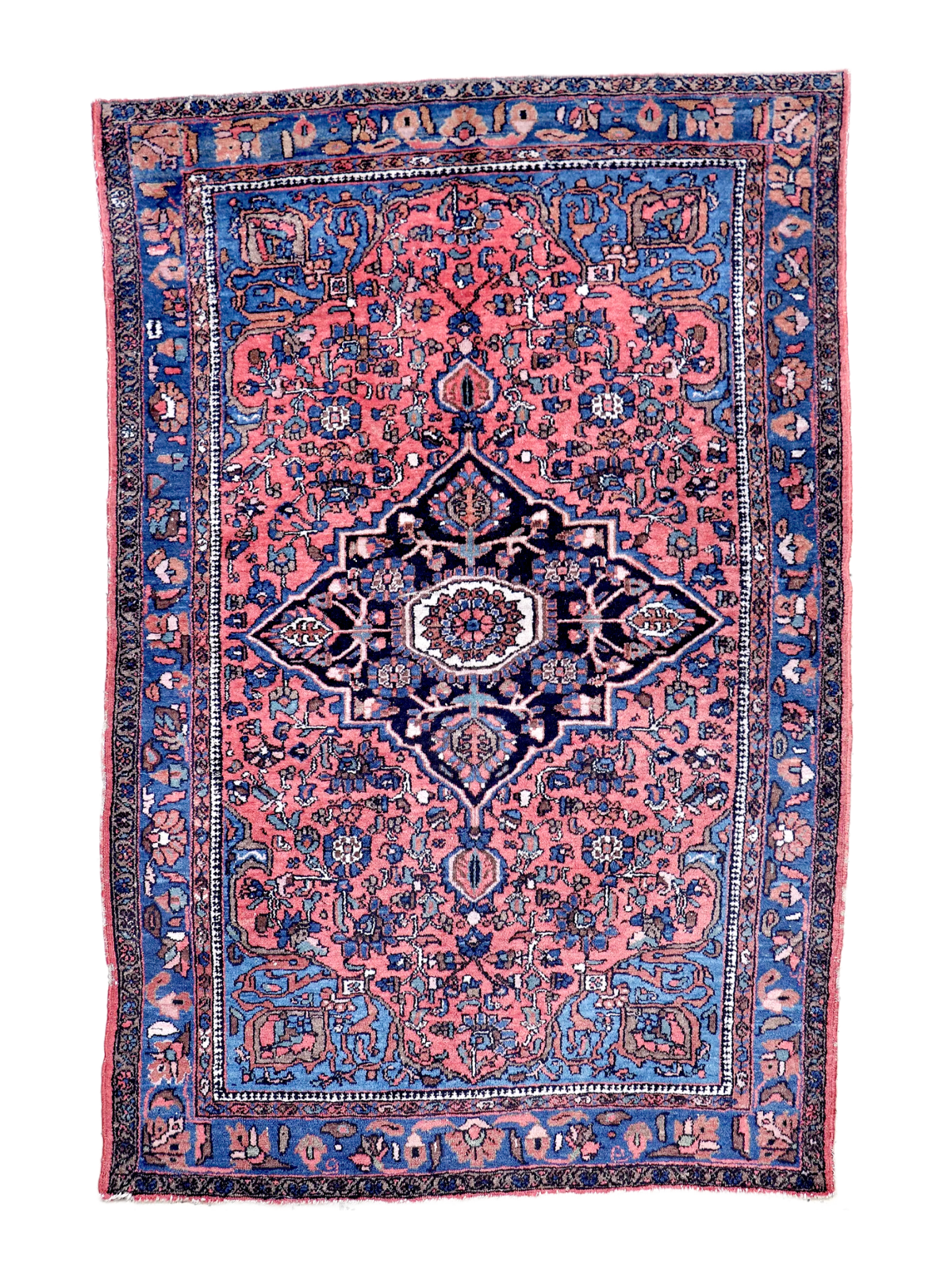 Persian Hamadan Rug | 4' 7" x 6' 9" - Rug the Rock - available