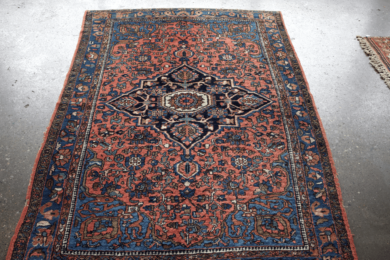 Persian Hamadan Rug | 4' 7" x 6' 9" - Rug the Rock - available