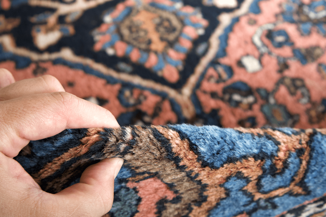 Persian Hamadan Rug | 4' 7" x 6' 9" - Rug the Rock - available