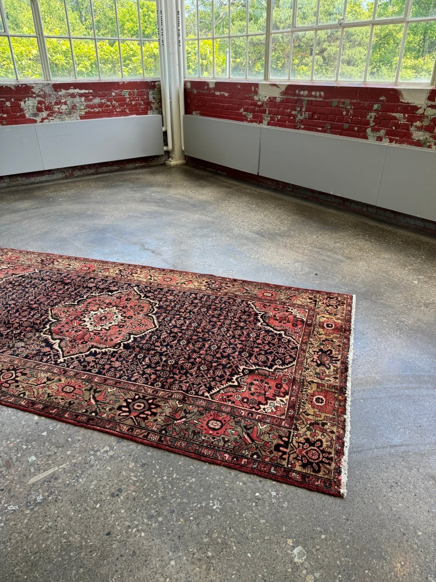 Persian Hamadan Rug | 5' 3" x 10' 6" - Rug the Rock