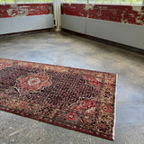 Persian Hamadan Rug | 5' 3" x 10' 6" - Rug the Rock