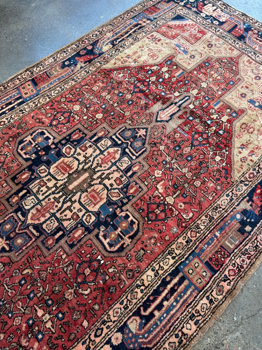 Persian Hamadan Rug | 5' 3" x 10' 6" - Rug the Rock