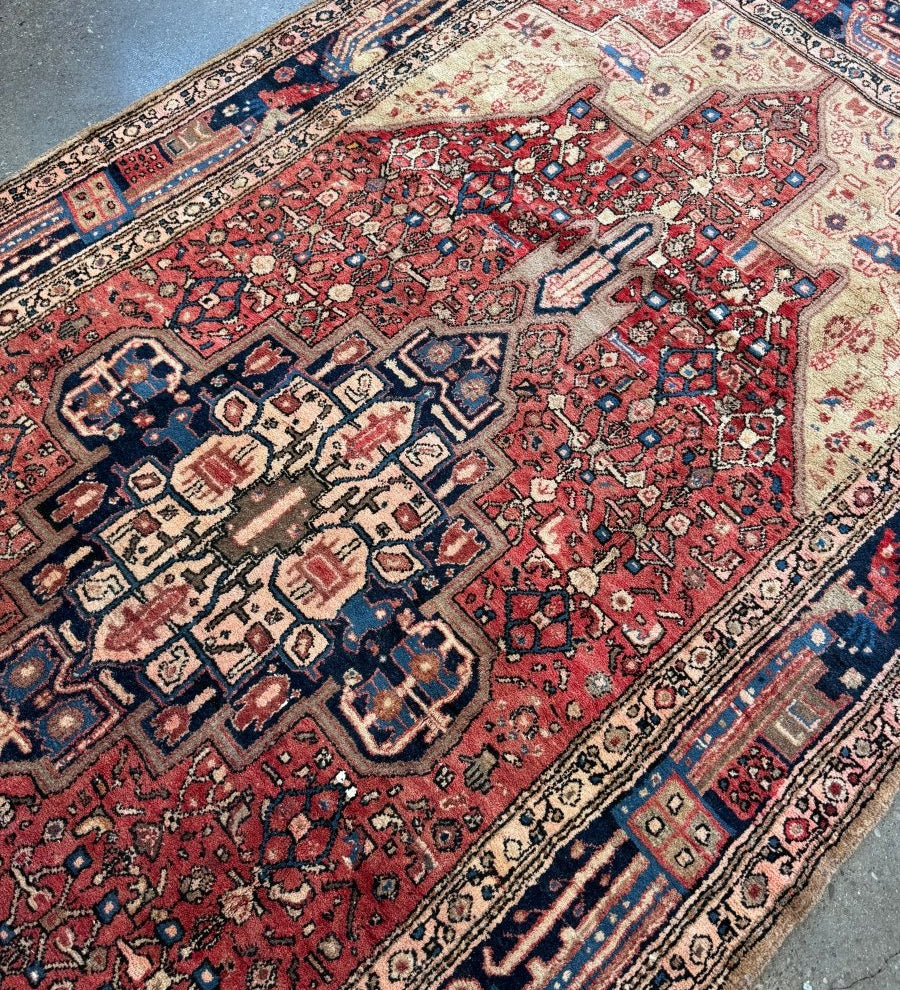 Persian Hamadan Rug | 5' 3" x 10' 6" - Rug the Rock