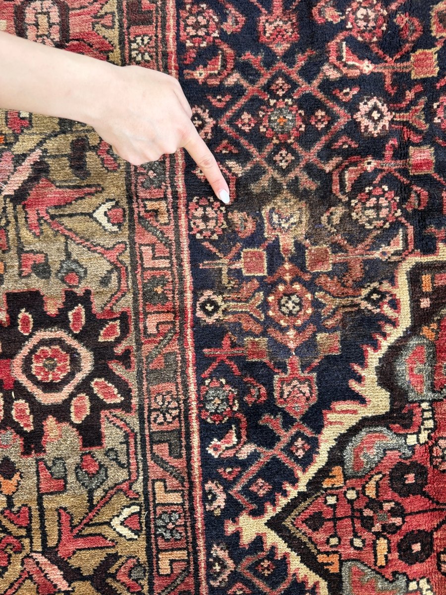 Persian Hamadan Rug | 5' 3" x 10' 6" - Rug the Rock