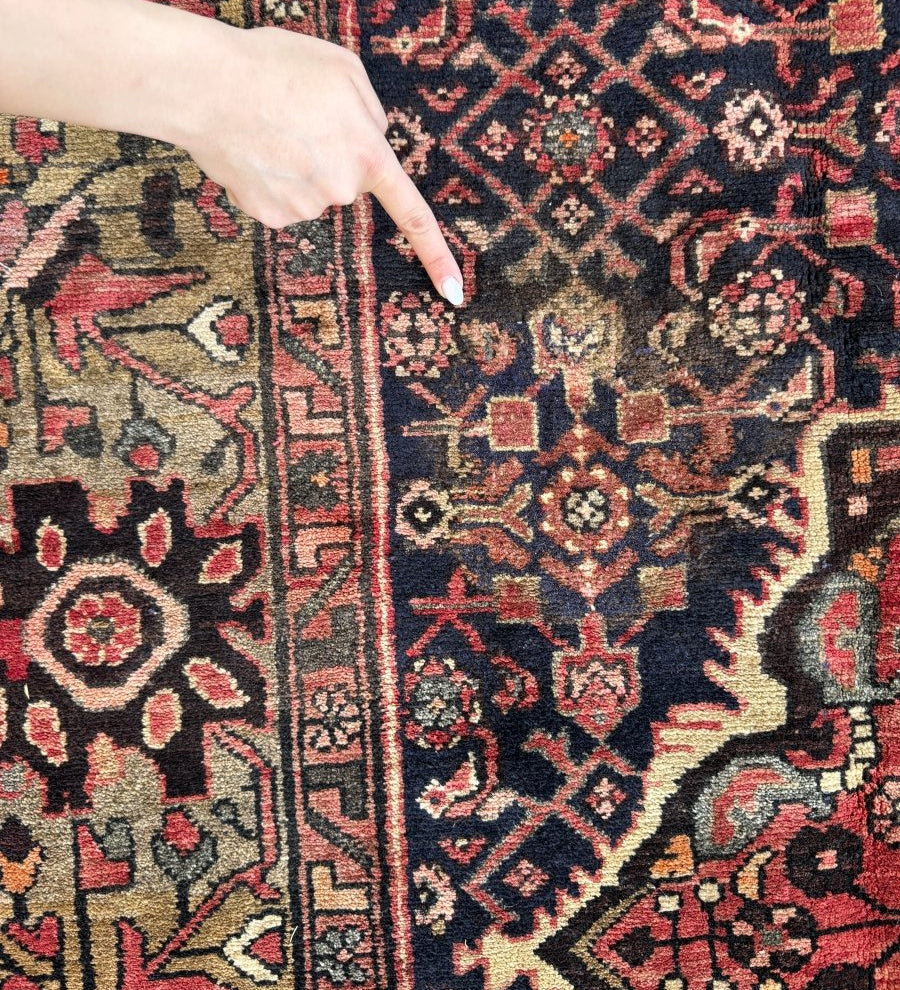 Persian Hamadan Rug | 5' 3" x 10' 6" - Rug the Rock