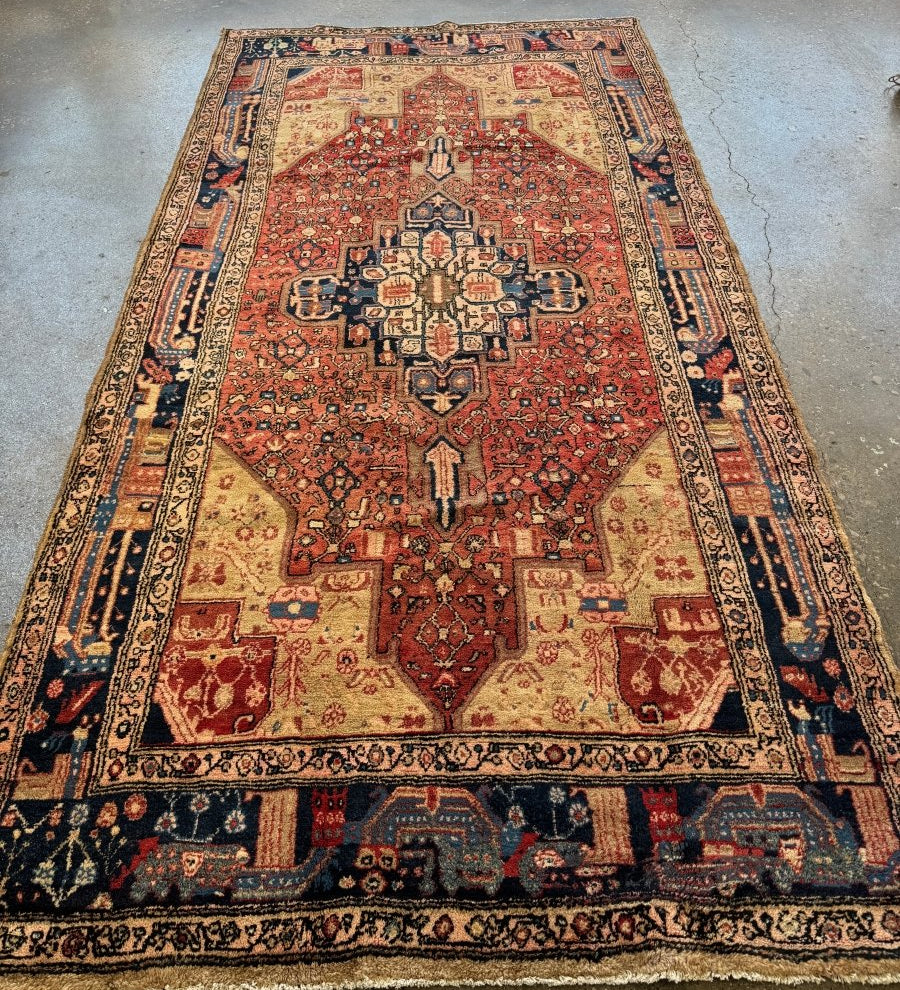 Persian Hamadan Rug | 5' 3" x 10' 6" - Rug the Rock