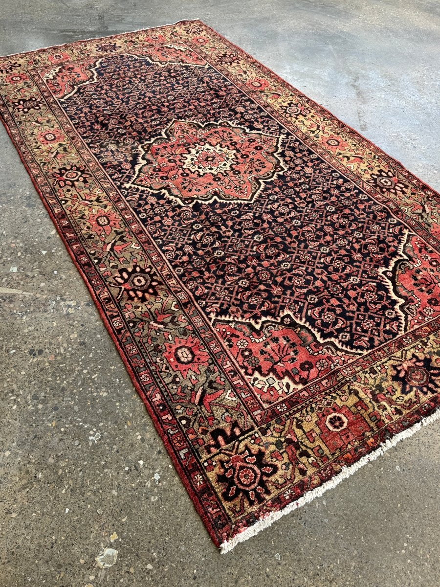 Persian Hamadan Rug | 5' 3" x 10' 6" - Rug the Rock