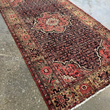 Persian Hamadan Rug | 5' 3" x 10' 6" - Rug the Rock