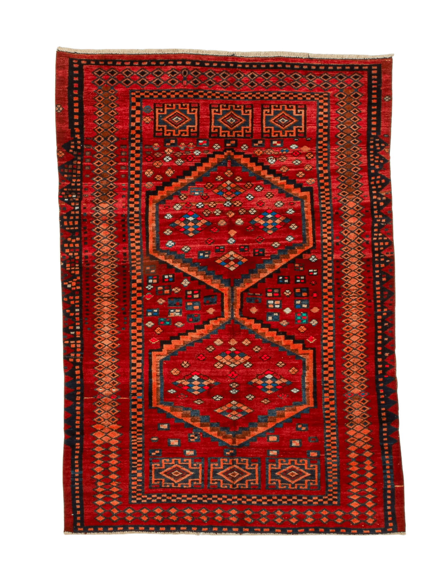 Persian Hamadan Rug | 5' 7" x 7' 10" - Rug the Rock - available