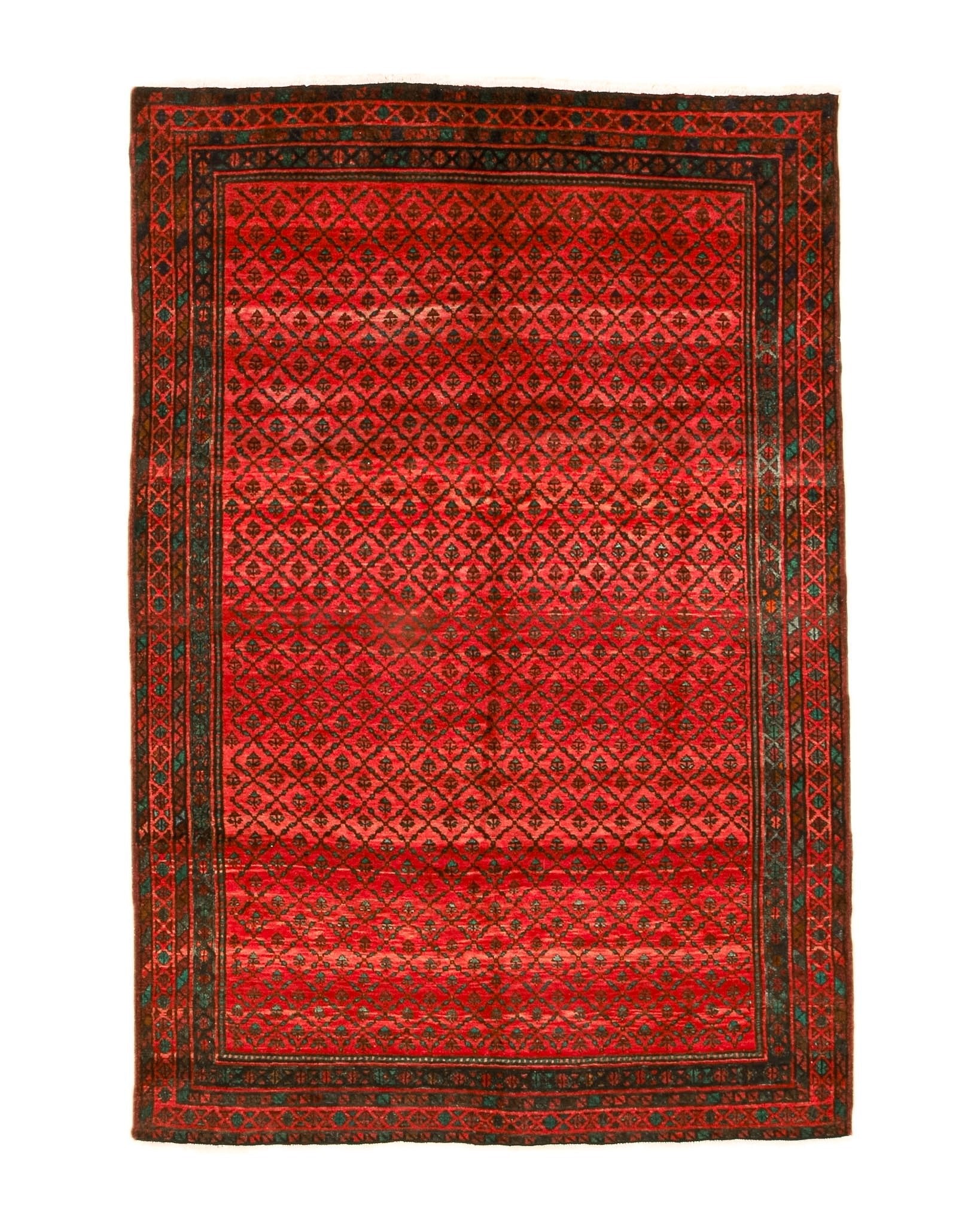 Persian Hamadan Rug | 6' 7" x 9' 9" - Rug the Rock - available