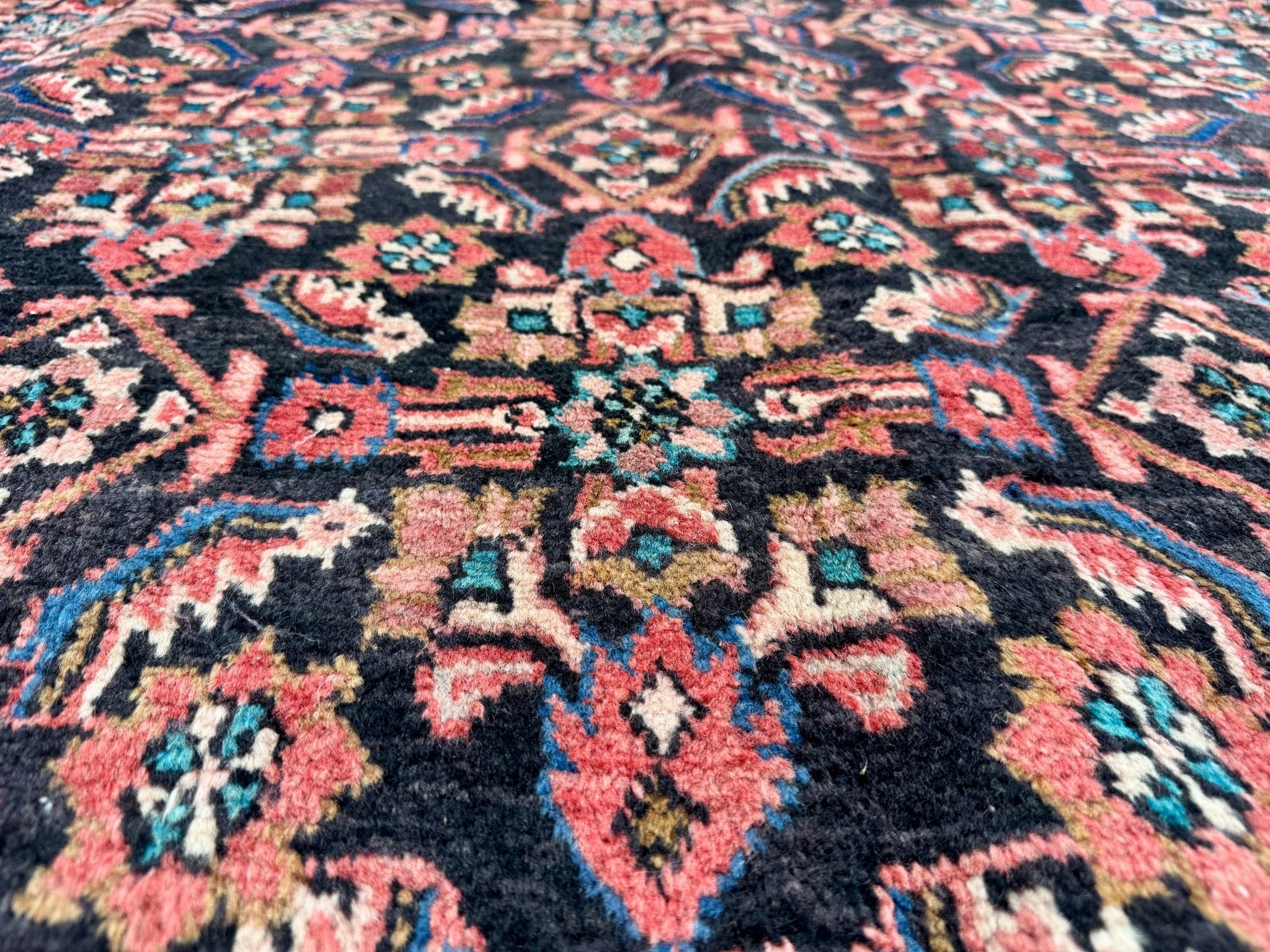 Persian Hamadan Rug | 7' 9” x 10' - Rug the Rock - 