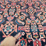 Persian Hamadan Rug | 7' 9” x 10' - Rug the Rock - 