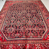 Persian Hamadan Rug | 7' 9” x 10' - Rug the Rock - 