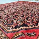 Persian Hamadan Rug | 7' 9” x 10' - Rug the Rock - 