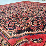 Persian Hamadan Rug | 7' 9” x 10' - Rug the Rock - 
