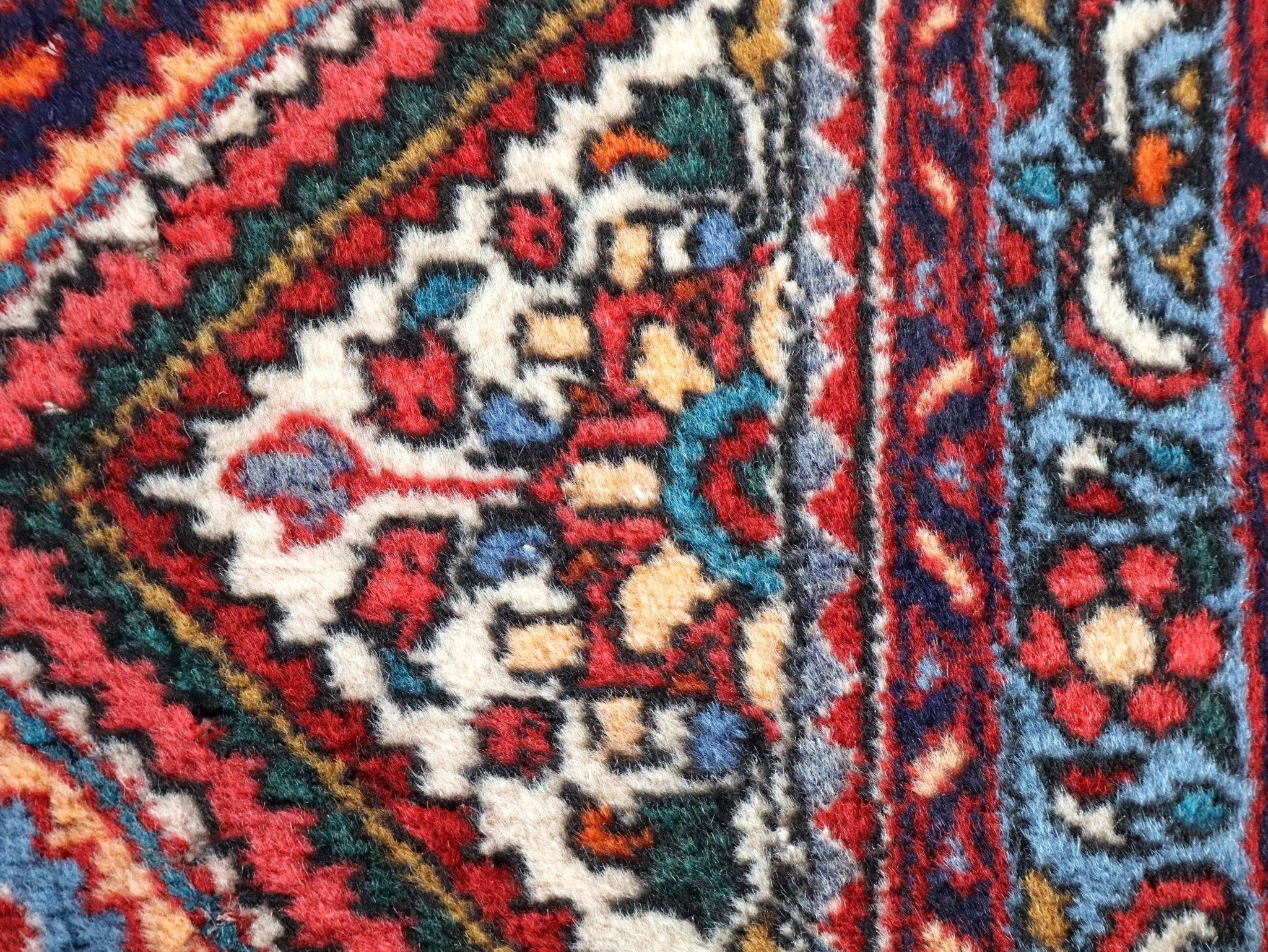 Persian Hamadan Runner Rug | 2' 2" x 9' 6" - Rug the Rock - 