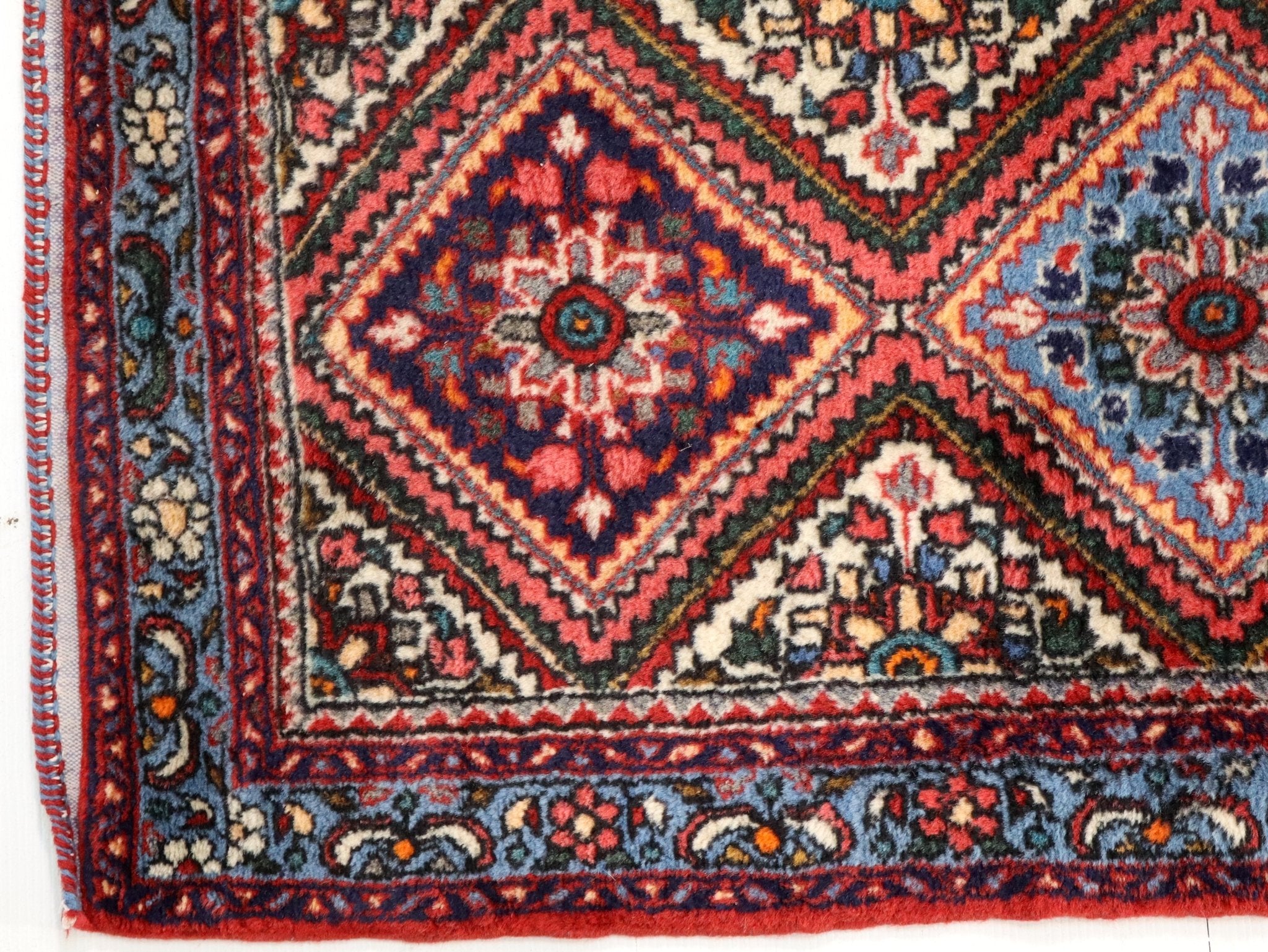 Persian Hamadan Runner Rug | 2' 2" x 9' 6" - Rug the Rock - 