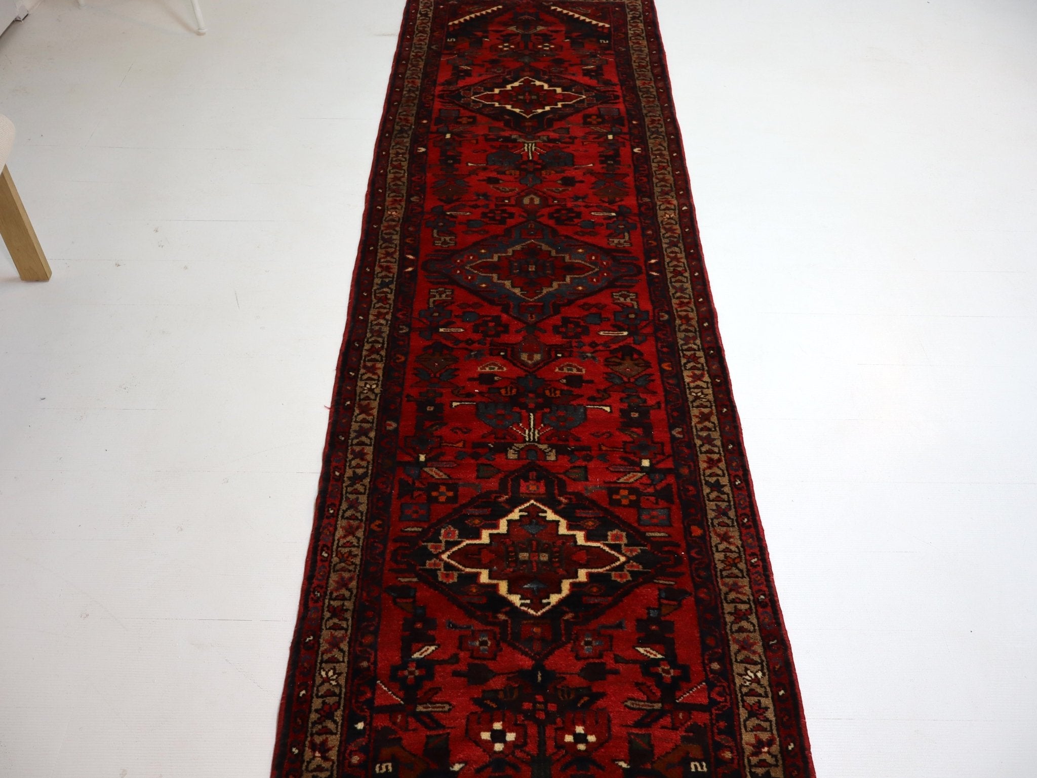Persian Hamadan Runner Rug | 2' 8" x 9' 6" - Rug the Rock - 