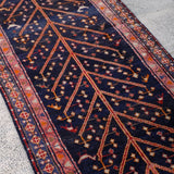 Persian Hamadan Runner Rug | 3' 1” x 8' 9" - Rug the Rock - 