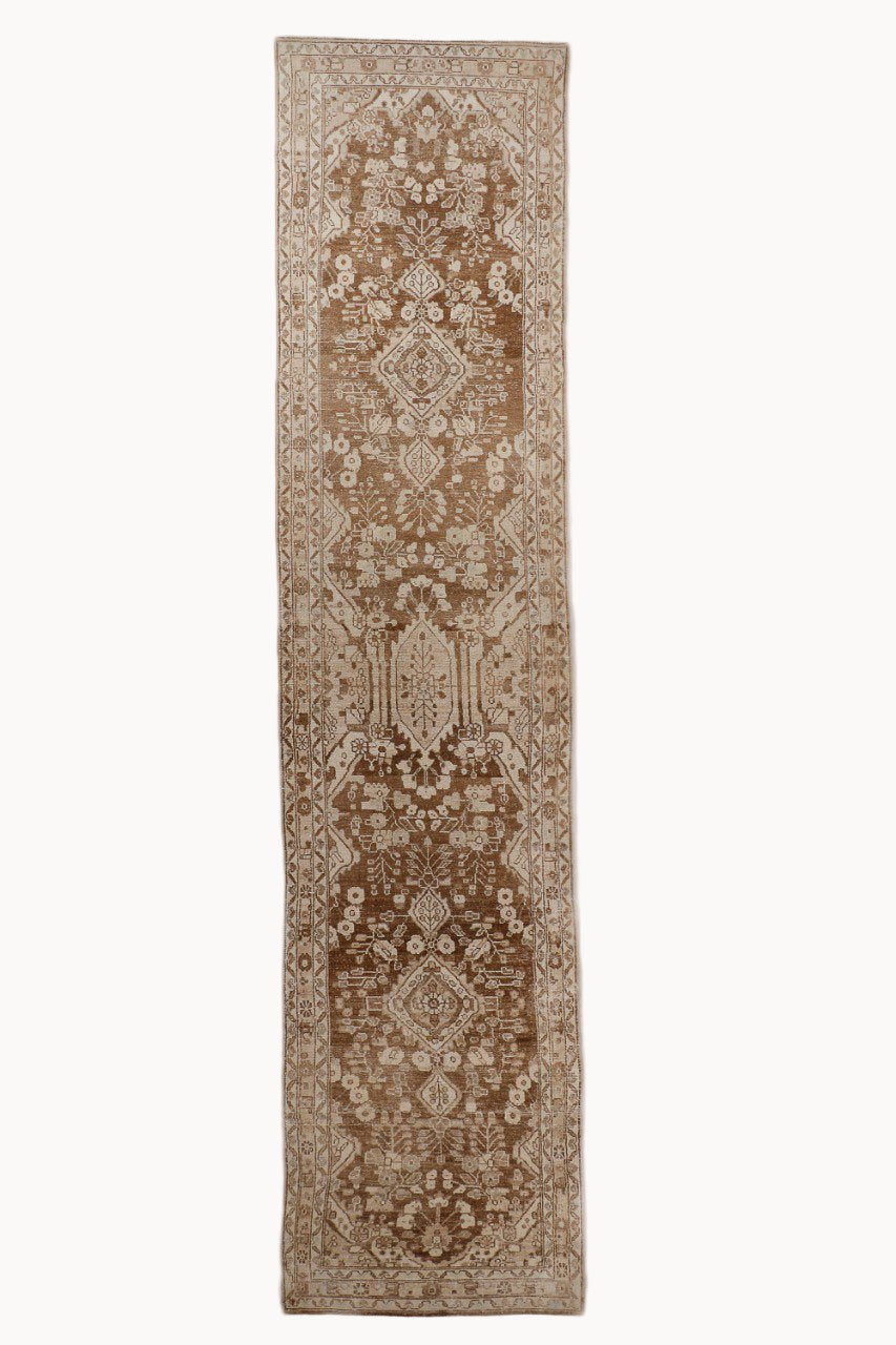 Persian Hamadan Runner Rug | 3' 3" x 15' 7" - Rug the Rock - 