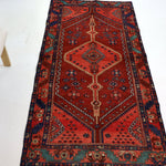 Persian Hamadan Runner Rug | 3' 3” x 6' 9" - Rug the Rock - 