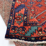 Persian Hamadan Runner Rug | 3' 3” x 6' 9" - Rug the Rock - 