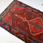 Persian Hamadan Runner Rug | 3' 3” x 6' 9" - Rug the Rock - 