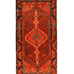 Persian Hamadan Runner Rug | 3' 3” x 6' 9" - Rug the Rock - 