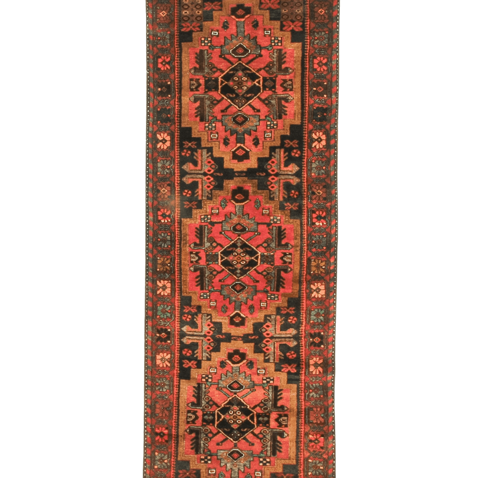 Persian Hamadan Runner Rug | 3' 4" x 10' - Rug the Rock - available