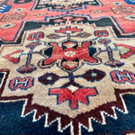 Persian Hamadan Runner Rug | 3' 6” x 9' 8" - Rug the Rock - 
