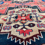 Persian Hamadan Runner Rug | 3' 6” x 9' 8" - Rug the Rock - 