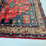 Persian Hamadan Runner Rug | 3' 6” x 9' 8" - Rug the Rock - 