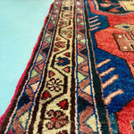 Persian Hamadan Runner Rug | 3' 6” x 9' 8" - Rug the Rock - 