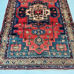 Persian Hamadan Runner Rug | 3' 6” x 9' 8" - Rug the Rock - 
