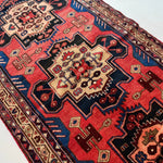 Persian Hamadan Runner Rug | 3' 6” x 9' 8" - Rug the Rock - 