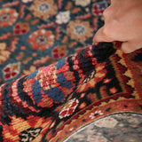 Persian Hamadan Runner Rug | 3' 9" x 9' 2" - Rug the Rock - 