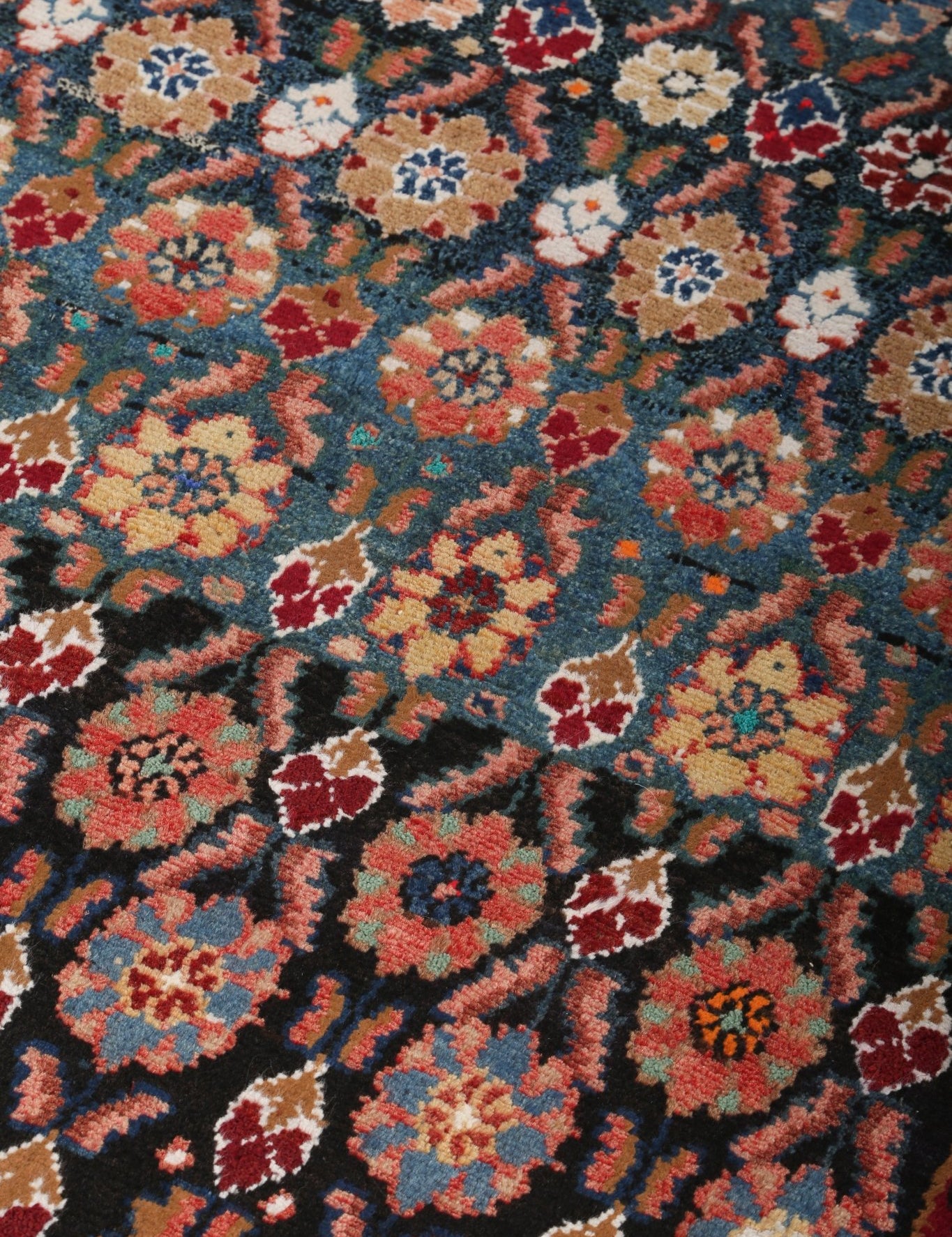 Persian Hamadan Runner Rug | 3' 9" x 9' 2" - Rug the Rock - 