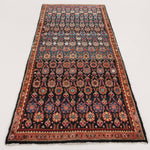 Persian Hamadan Runner Rug | 3' 9" x 9' 2" - Rug the Rock - 
