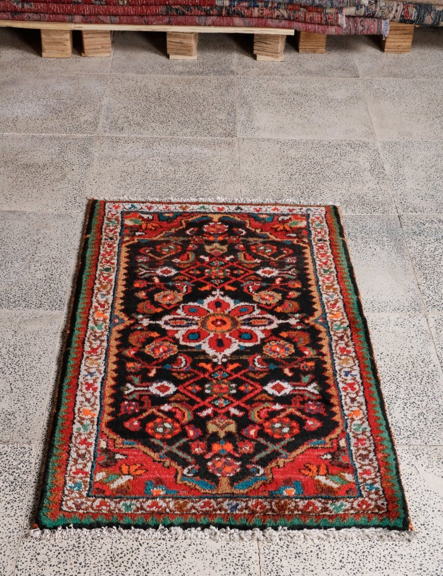 Persian Hamedan Rug | 2' 2” x 3' 5" - Rug the Rock - 