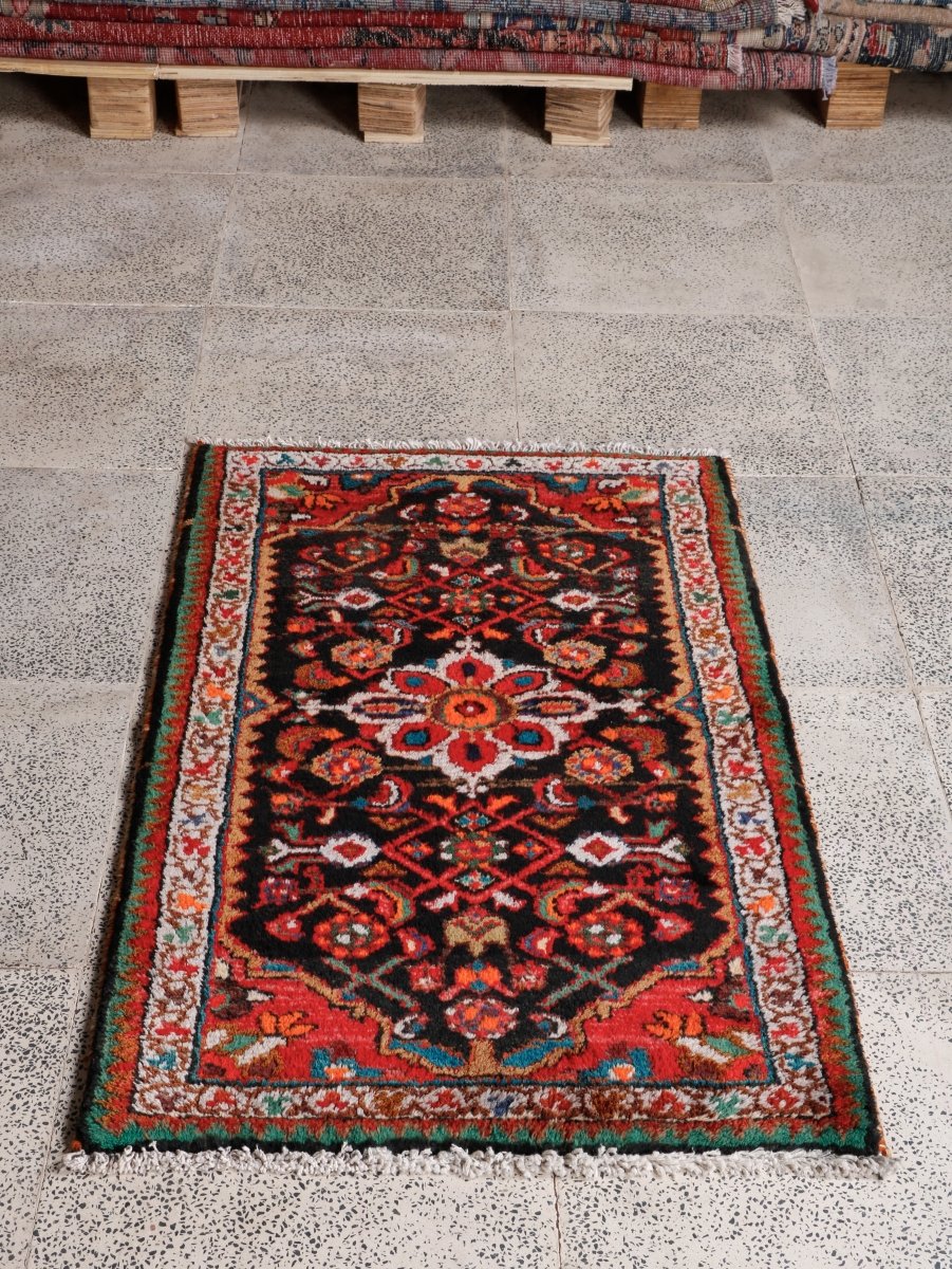 Persian Hamedan Rug | 2' 2” x 3' 5" - Rug the Rock - 