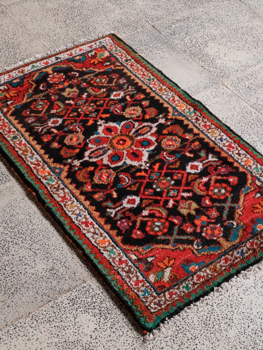 Persian Hamedan Rug | 2' 2” x 3' 5" - Rug the Rock - 