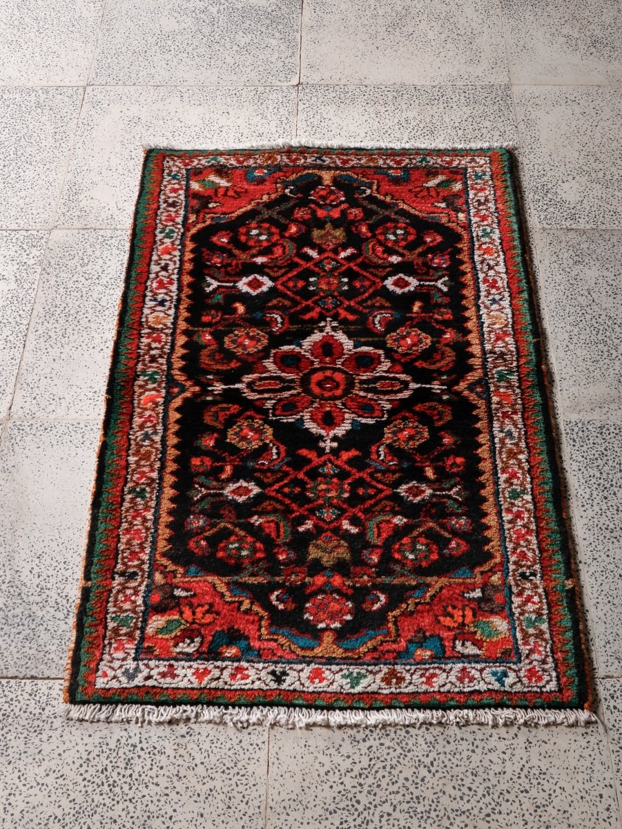 Persian Hamedan Rug | 2' 2” x 3' 5" - Rug the Rock - 